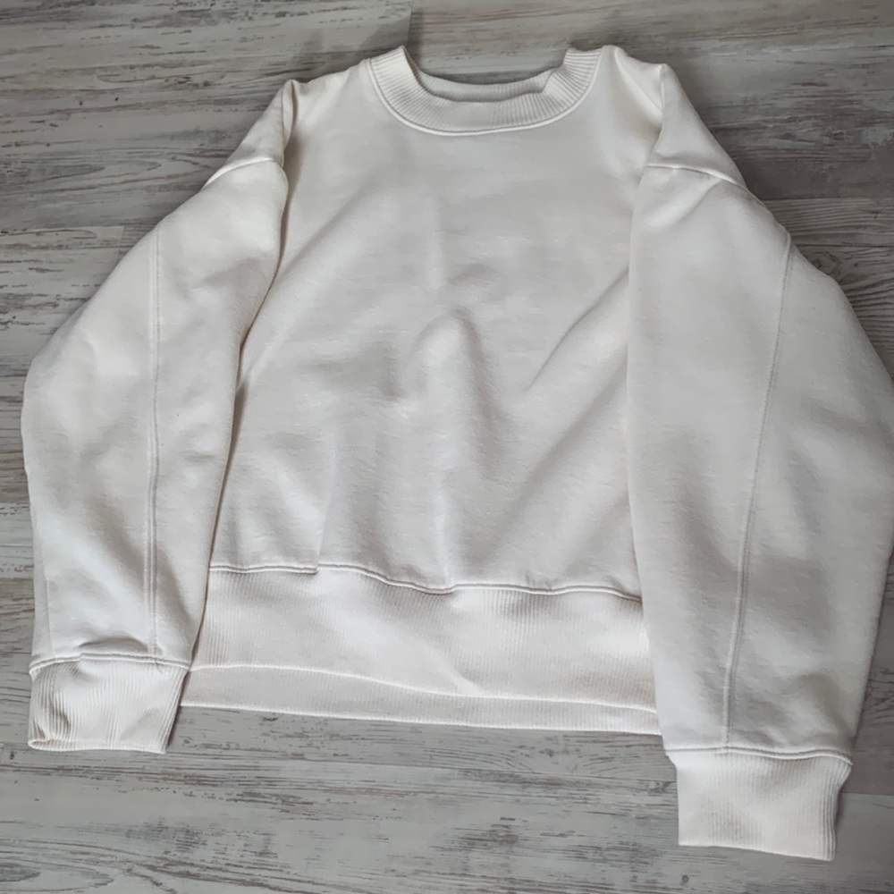 a•new•day/ Large White Sweatshirt